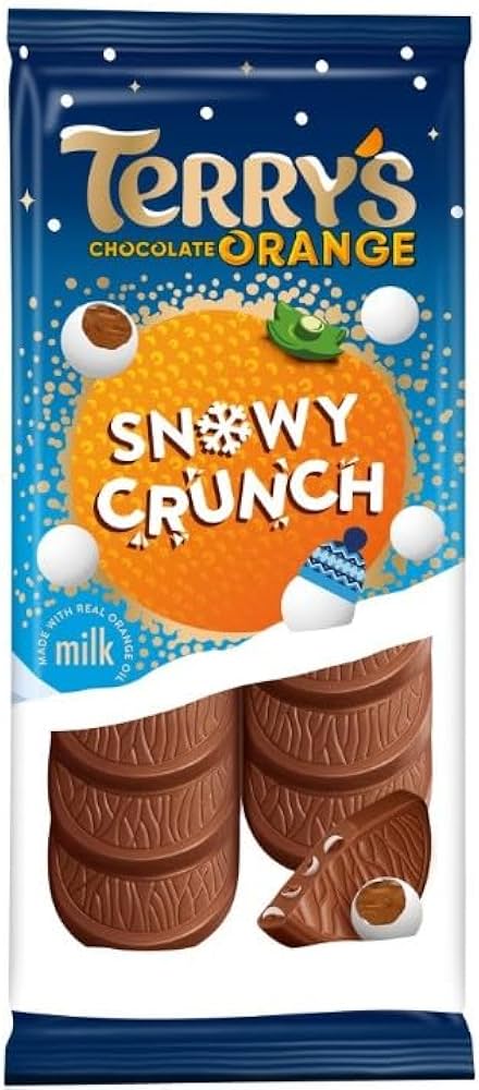Terry's Chocolate Orange Snowy Crunch 90g