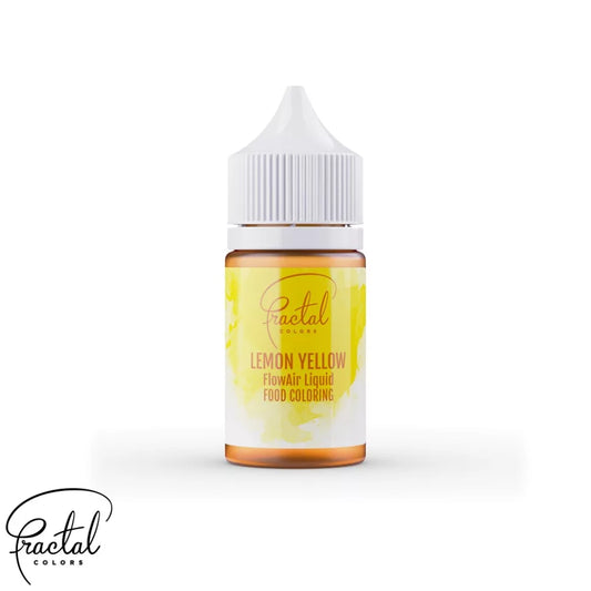 Fractal FlowAir Liquid Food Coloring - 30 g - Lemon Yellow