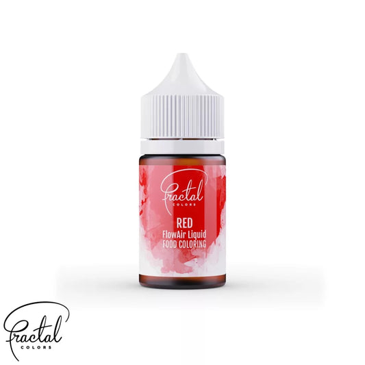 Fractal FlowAir Liquid Food Coloring - 30 g - Red