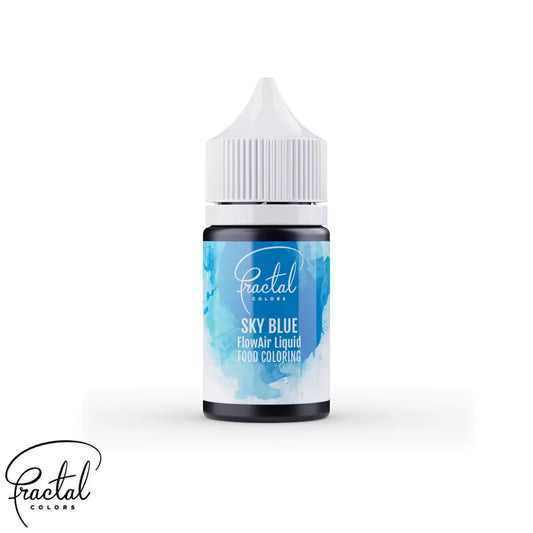 Fractal FlowAir Liquid Food Coloring - 30 g - Sky Blue