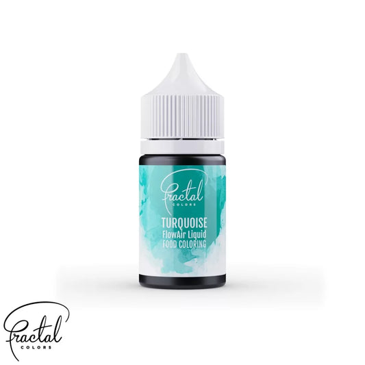 Fractal FlowAir Liquid Food Coloring - 30 g - Turquoise