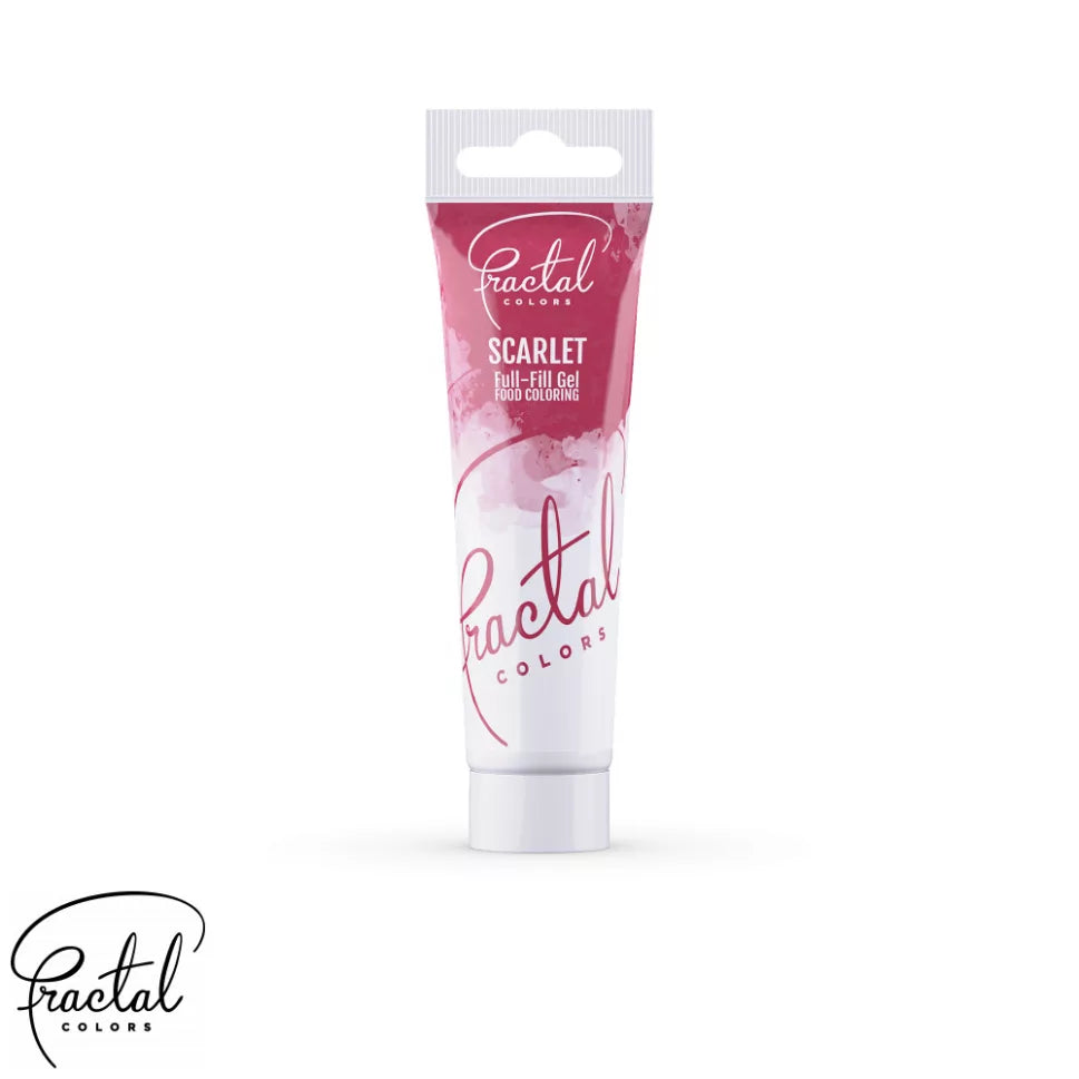 Fractal Full-Fill Gel Food Coloring 30g - Scarlet