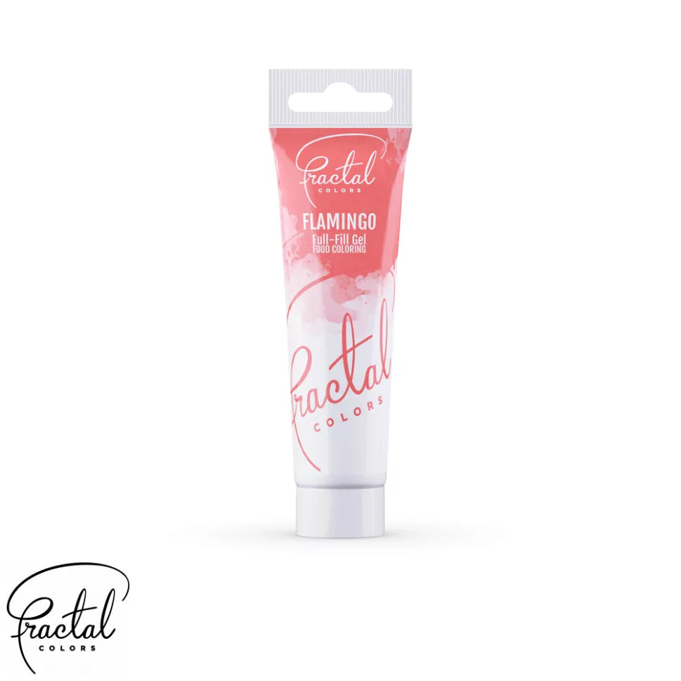 Fractal Full-Fill Gel Food Coloring 30g - Flamingo