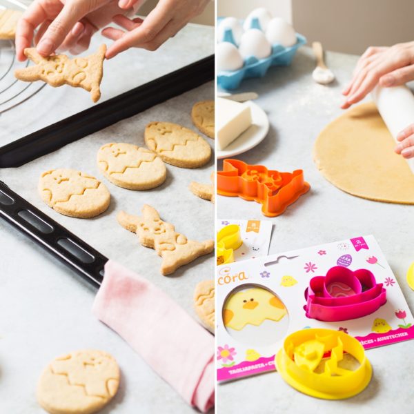 Decora Rabbit & Decorated Egg Cookie Cutters