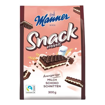 Manner Snack Minis Chocolate