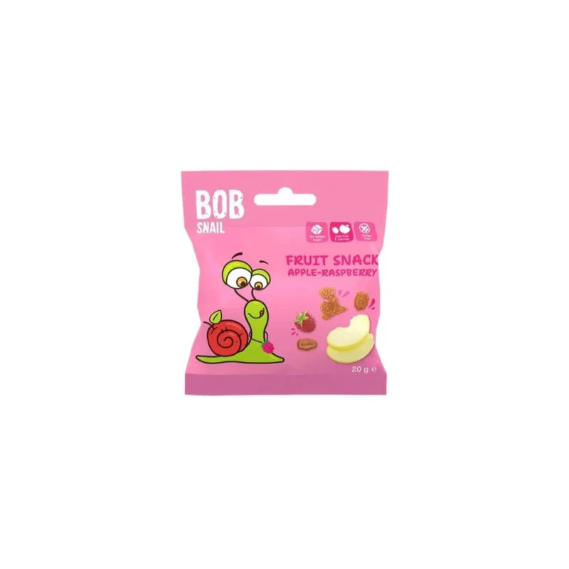 Bob Snail Fruit Snack Apple Raspberry