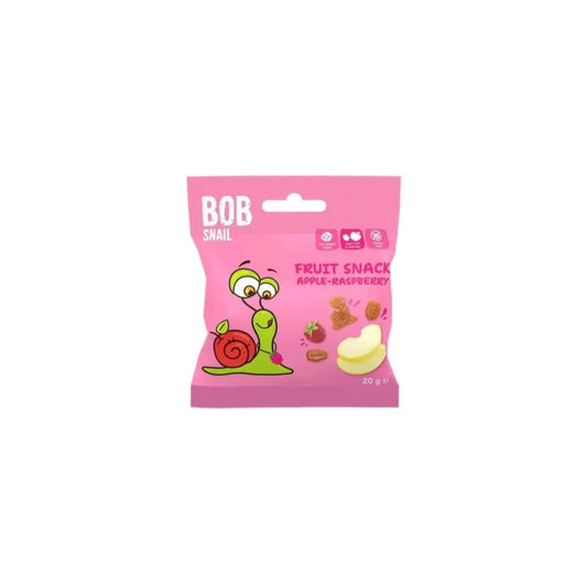 Bob Snail Fruit Snack Apple Raspberry