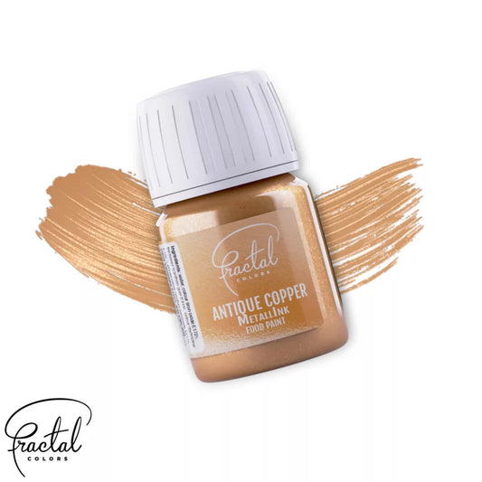 Fractal MetallInk Food Paint - Copper