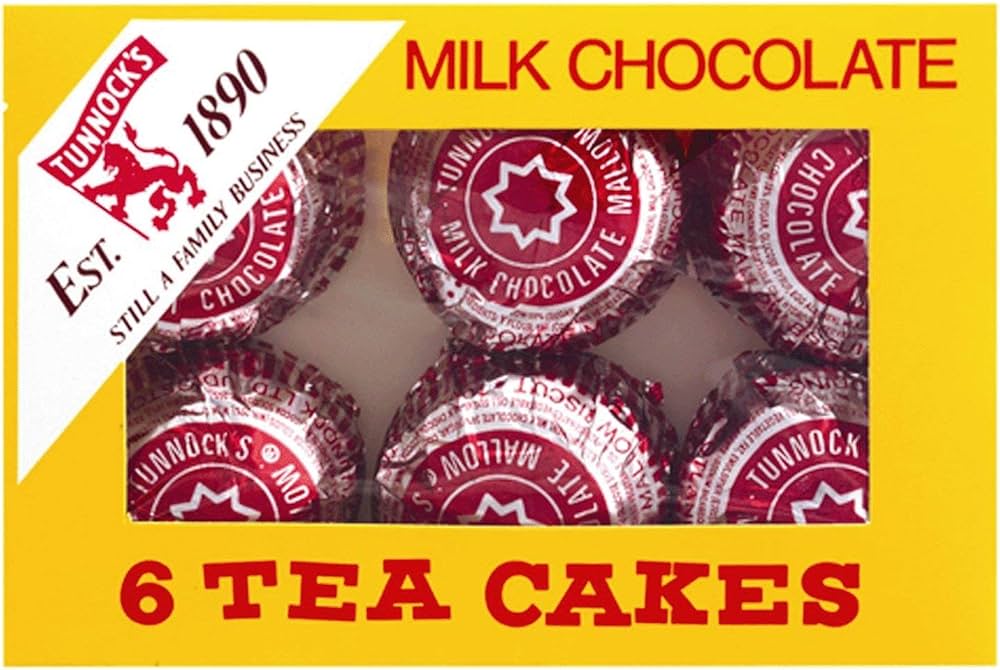 Tunnock's Milk Chocolate 6 Tea Cakes