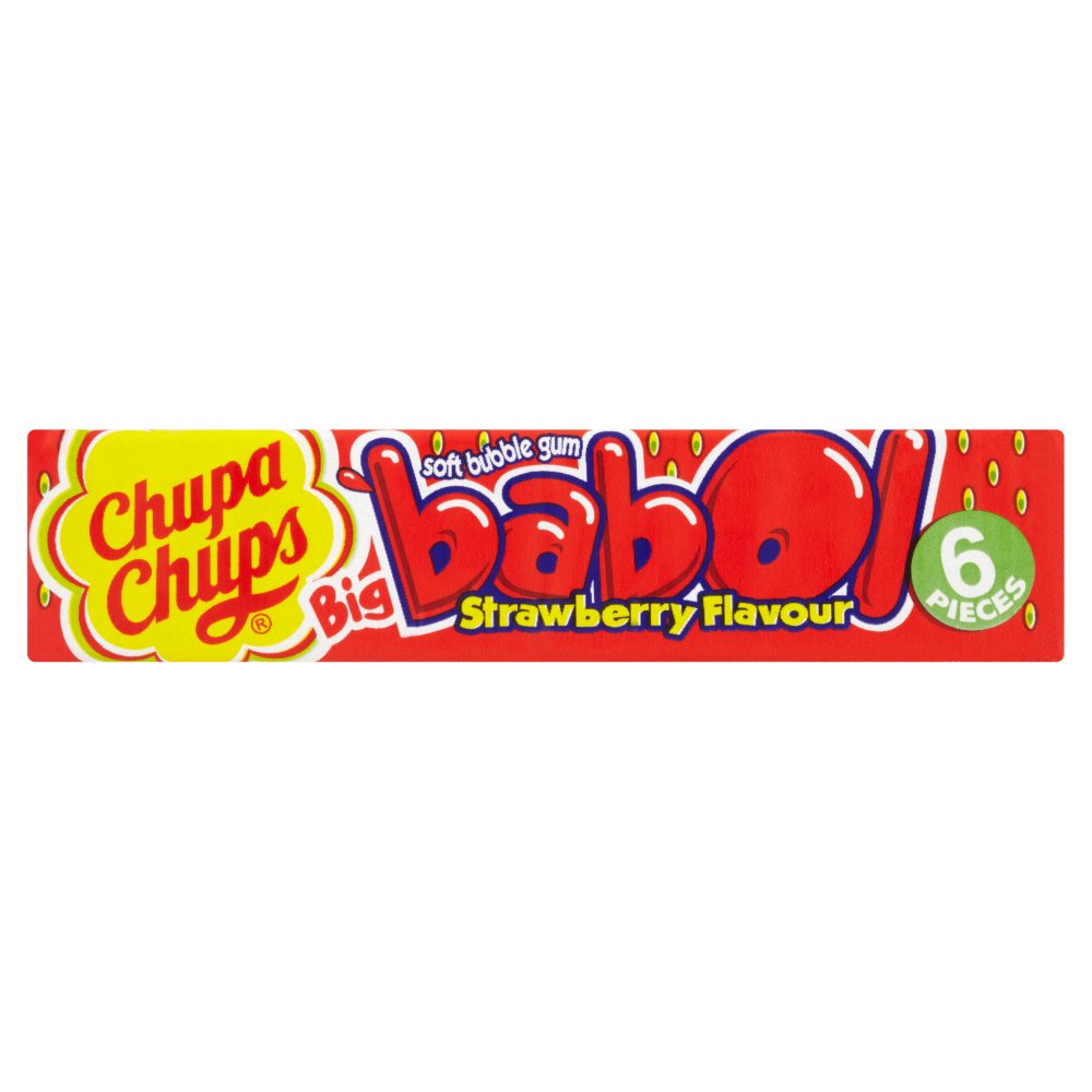 Chupa Chups Babol Strawberry