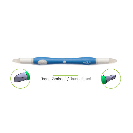 Decora Double-Ended Silicone Chisel Tool