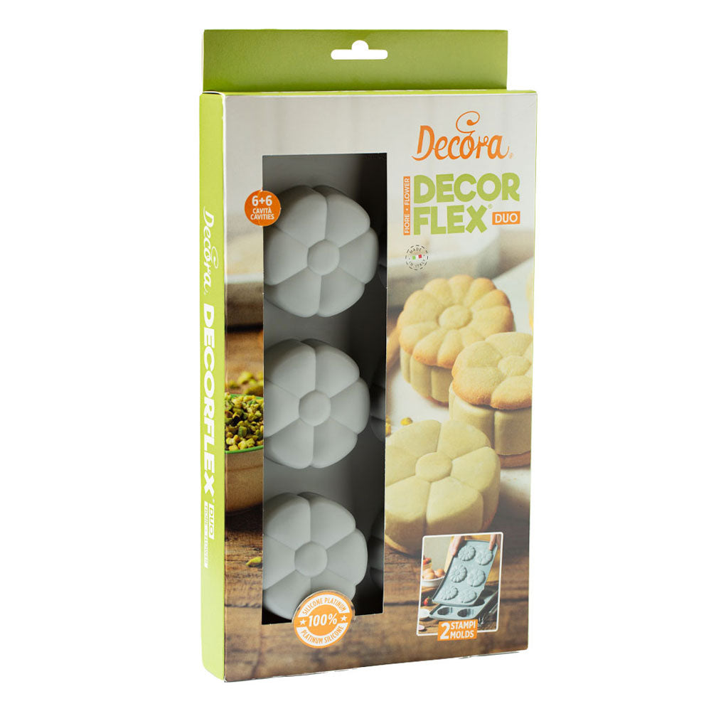 Decora Duo Flower Silicone Mould