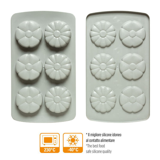 Decora Duo Flower Silicone Mould