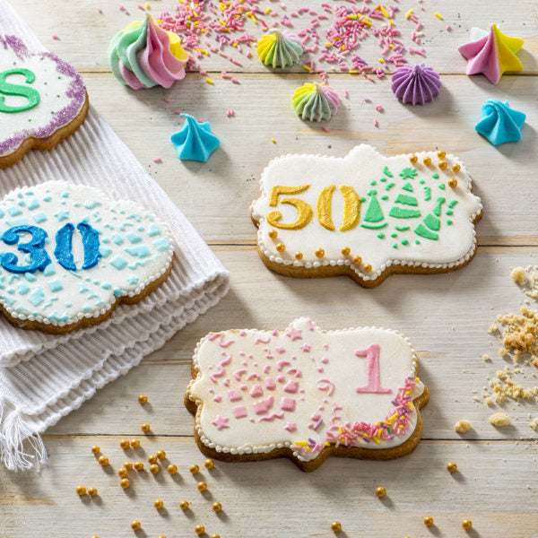Decora Numbers Stencil