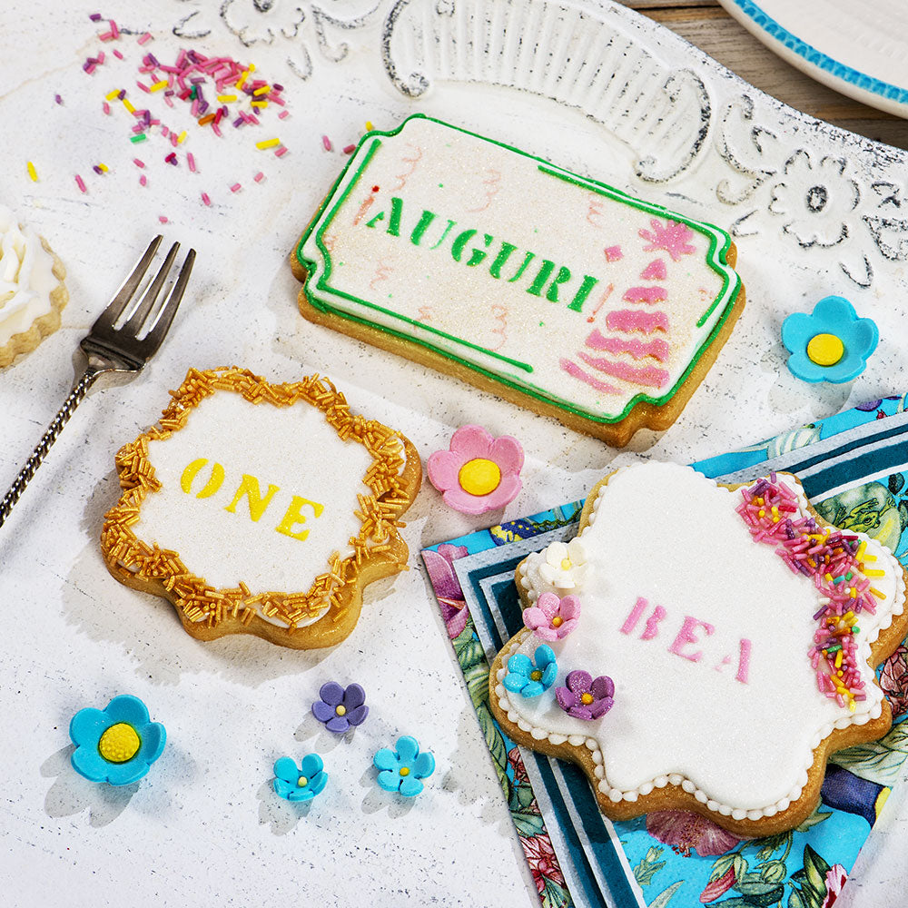 Decora Alphabet Letters Stencil