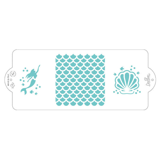 Decora Mermaid Stencil
