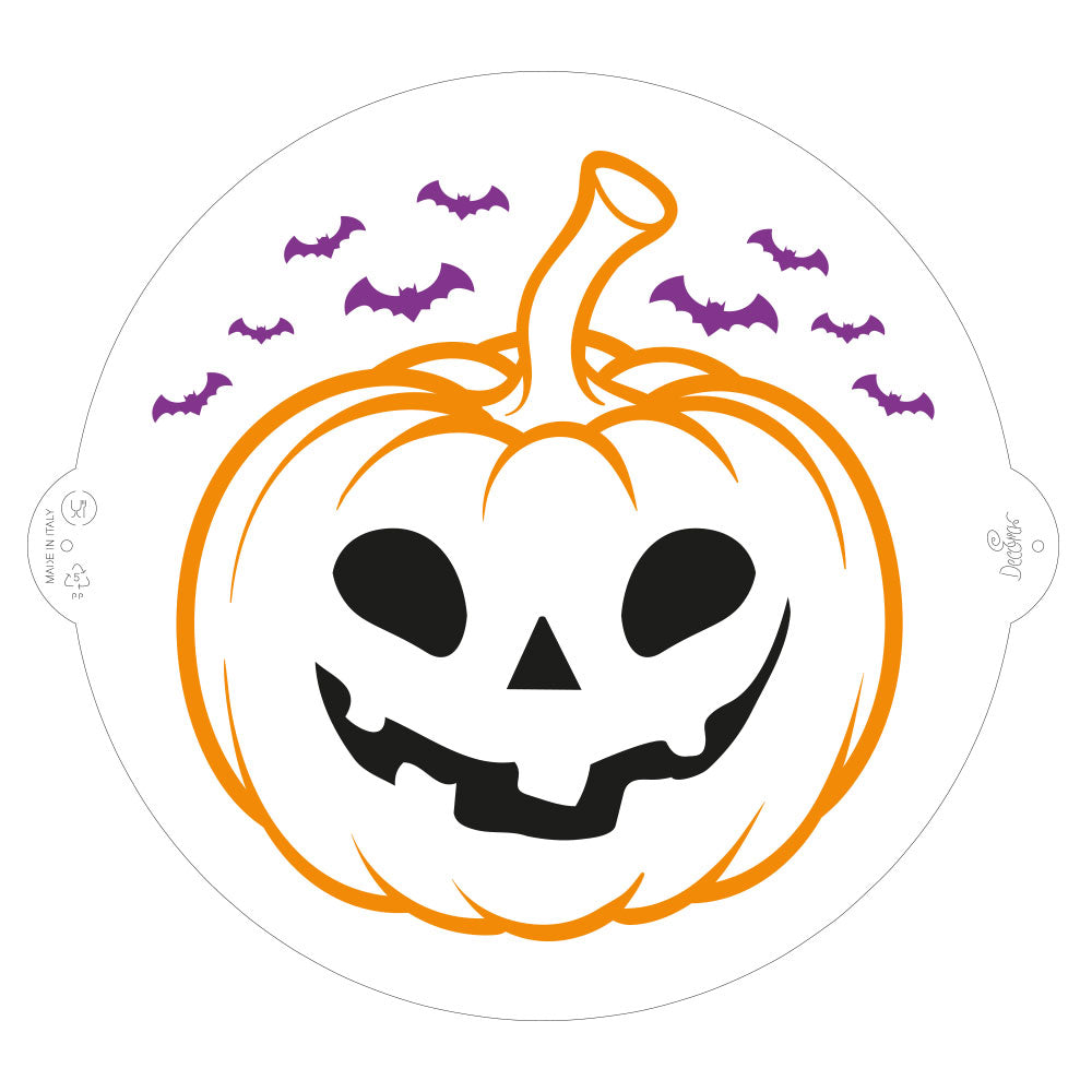 Decora Halloween Pumpkin Stencil