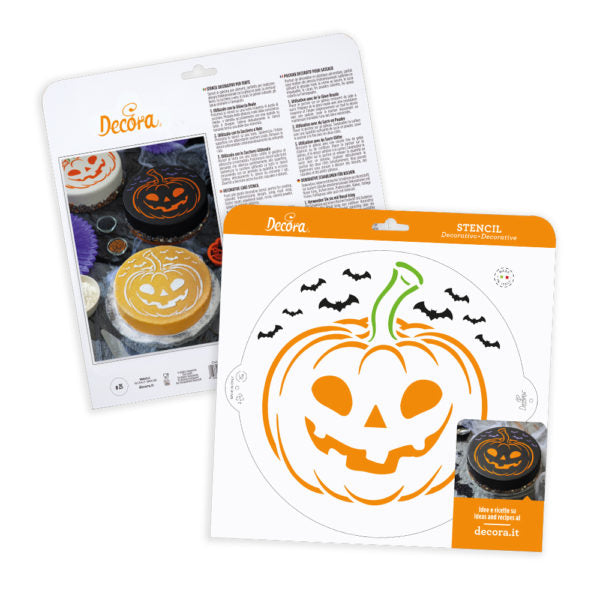Decora Halloween Pumpkin Stencil
