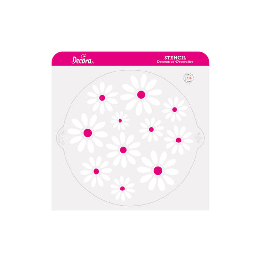 Decora Daisy Stencil