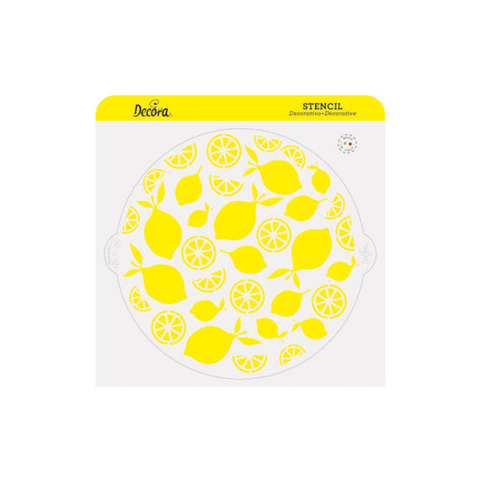 Decora Amalfi Lemon Stencil