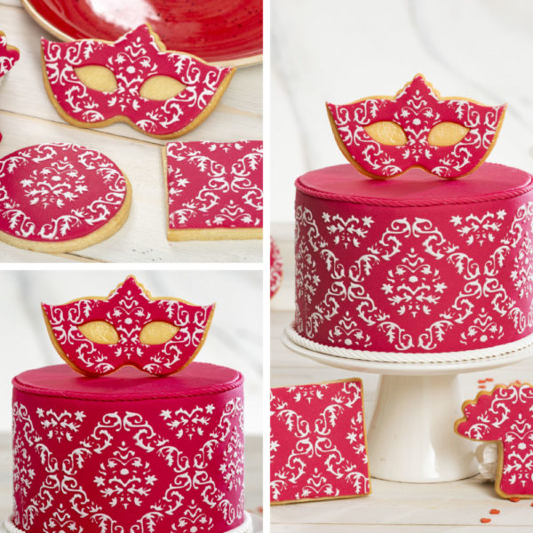 Decora Damask Stencil