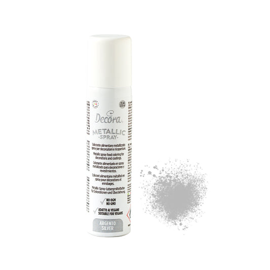 Decora Silver Metallic Spray