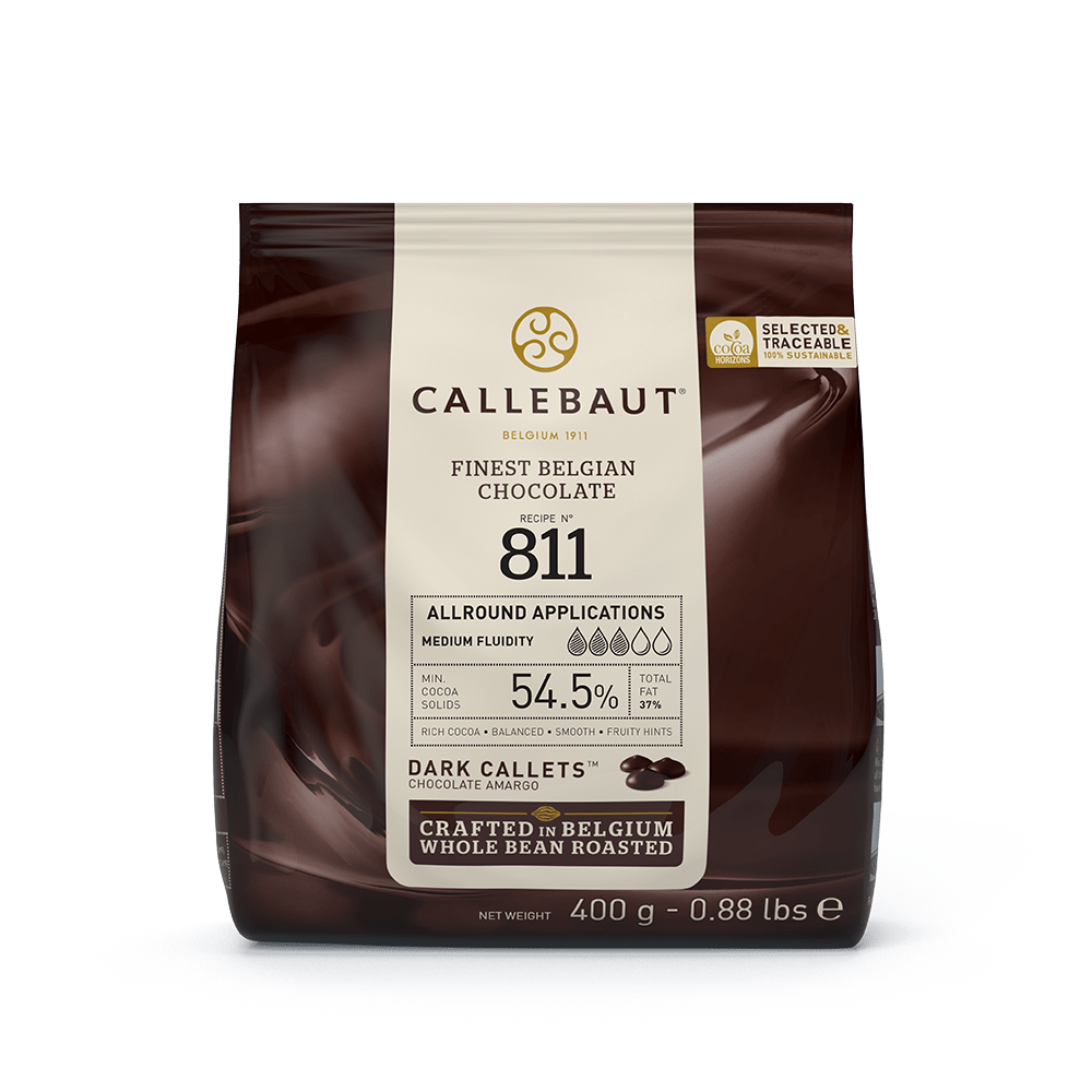 Callebaut Couverture Dark Chocolate 811 - 100g