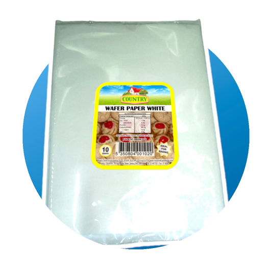 Country White Wafer Paper