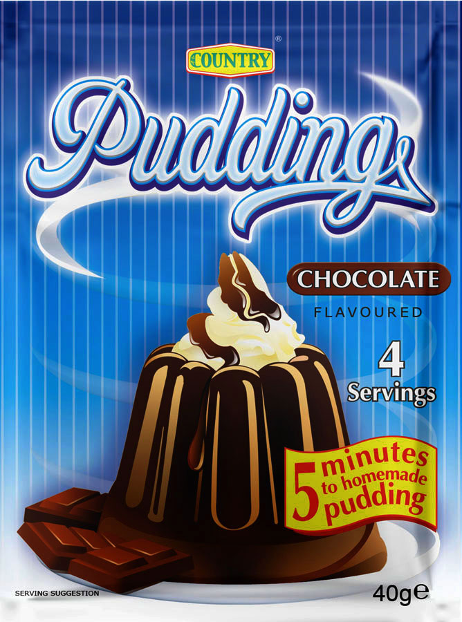 Country Chocolate Pudding