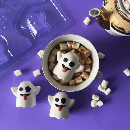 BWB Chocolate Mould 3 part Mini Ghost