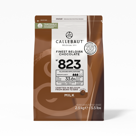 Callebaut Couverture Milk Chocolate 823 - 100g