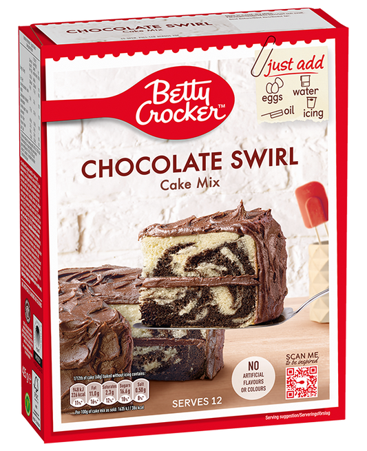 Betty Crocker Chocolate Swirl Cake Mix