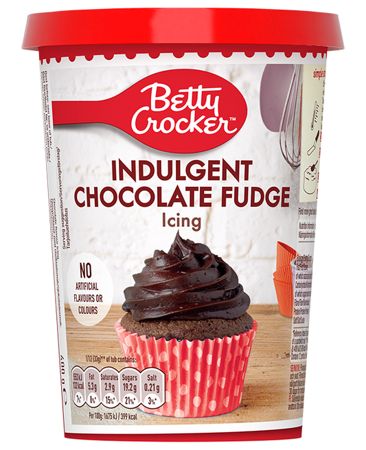 Betty Crocker Indulgent Chocolate Fudge Icing