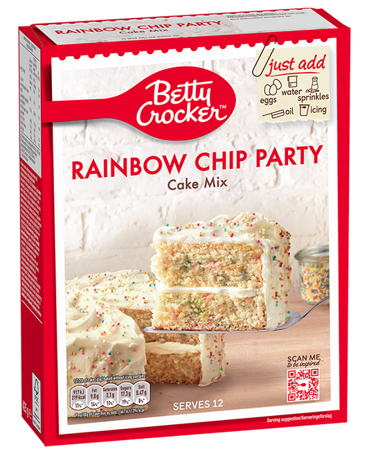 Betty Crocker Rainbow Chip Party Cake Mix