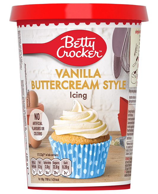 Betty Crocker Vanilla Buttercream Style Icing
