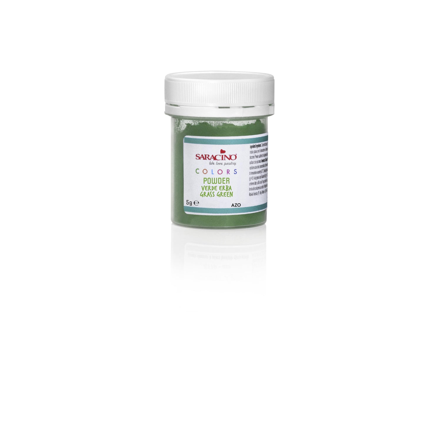 Saracino Powder Food Colouring Grass Green