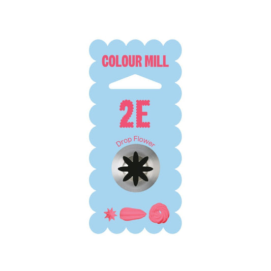 Colour Mill Piping Tip - 2E Drop Flower