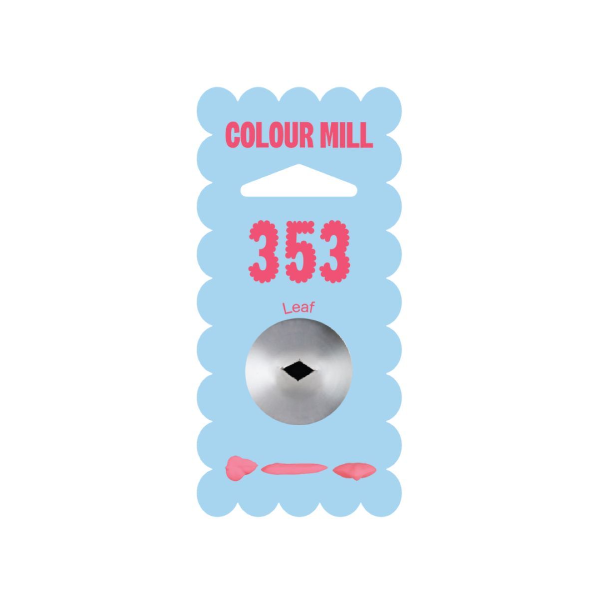 Colour Mill Piping Tip - 353 Leaf