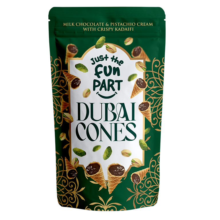 Just the Fun Part Waffle Cones Dubai Style