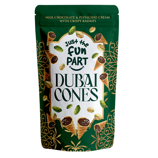 Just the Fun Part Waffle Cones Dubai Style