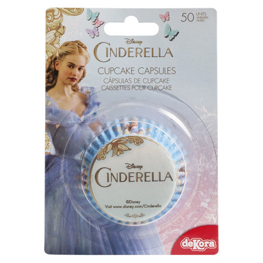 Dekora Disney Cinderella Baking Cups pk/50