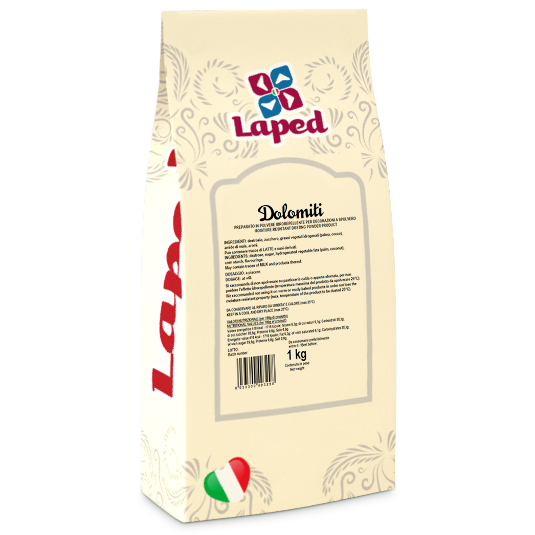 Laped Dolomiti Non-Soluble Icing Sugar (Snow Sugar) x250g