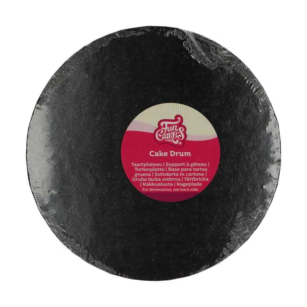 FunCakes Black Cake Drum