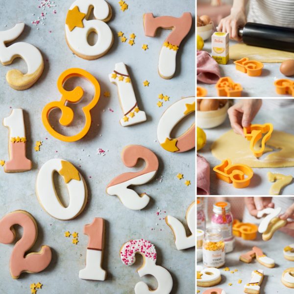 Decora Extra Large Number Cutters