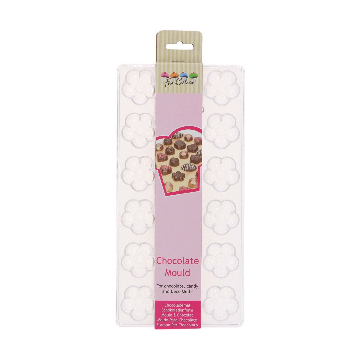 FunCakes Chocolate Mould Flower