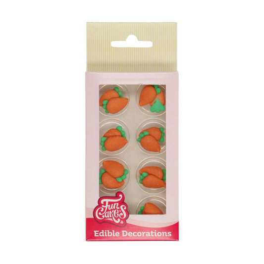 FunCakes Sugar Decorations Carrots Set/16