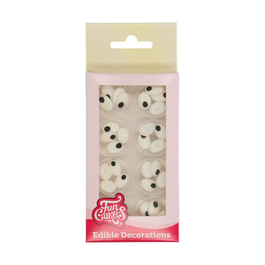 FunCakes Sugar Decorations Eyes Oval Set/32