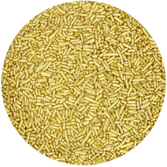 FunCakes Sugar Strands Metallic Gold 80 g