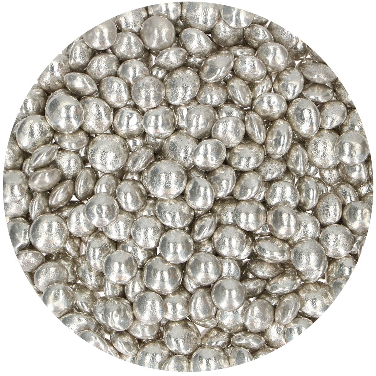 FunCakes Candy Choco Metallic Silver 80g