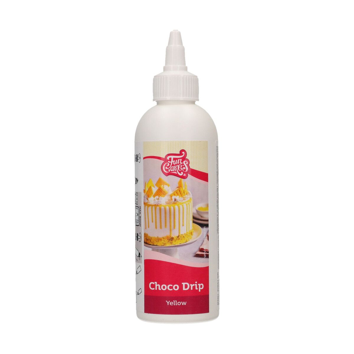 FunCakes Choco Drip Yellow 180 g